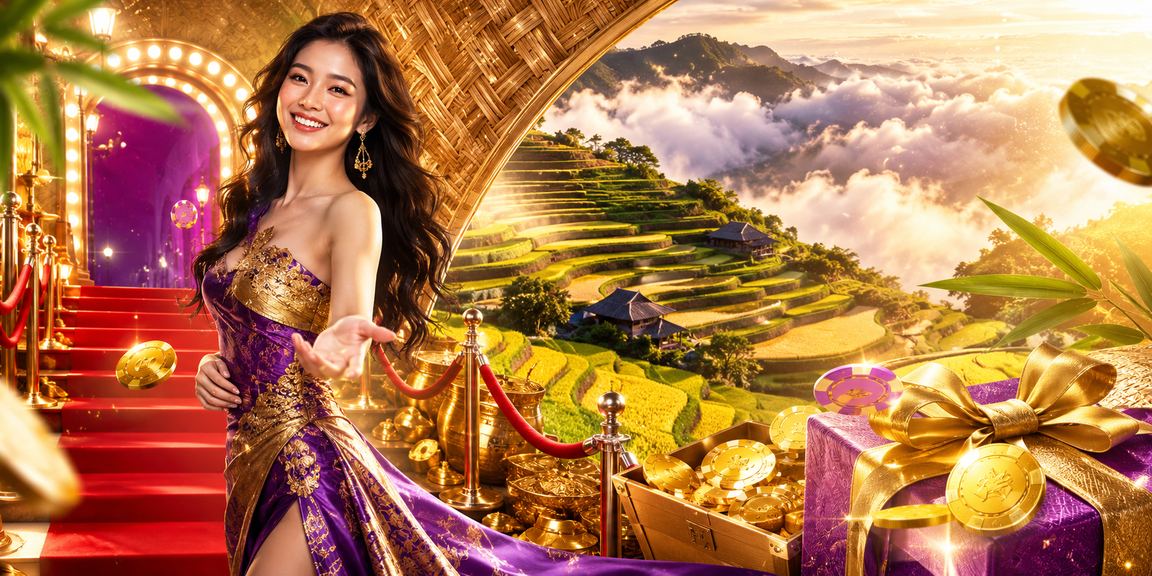 Người dùng Sapa trải nghiệm ứng dụng casino trên điện thoại bên cạnh chiếc nón lá